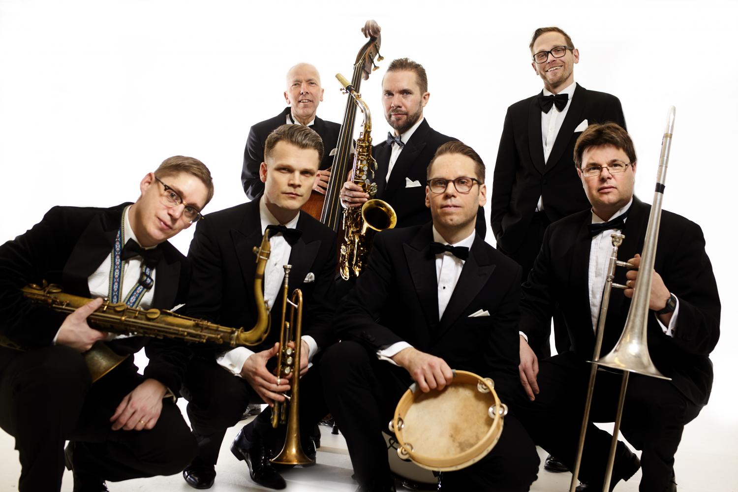 Stockholm Swing All Stars_Photo by Mikael Silkeberg