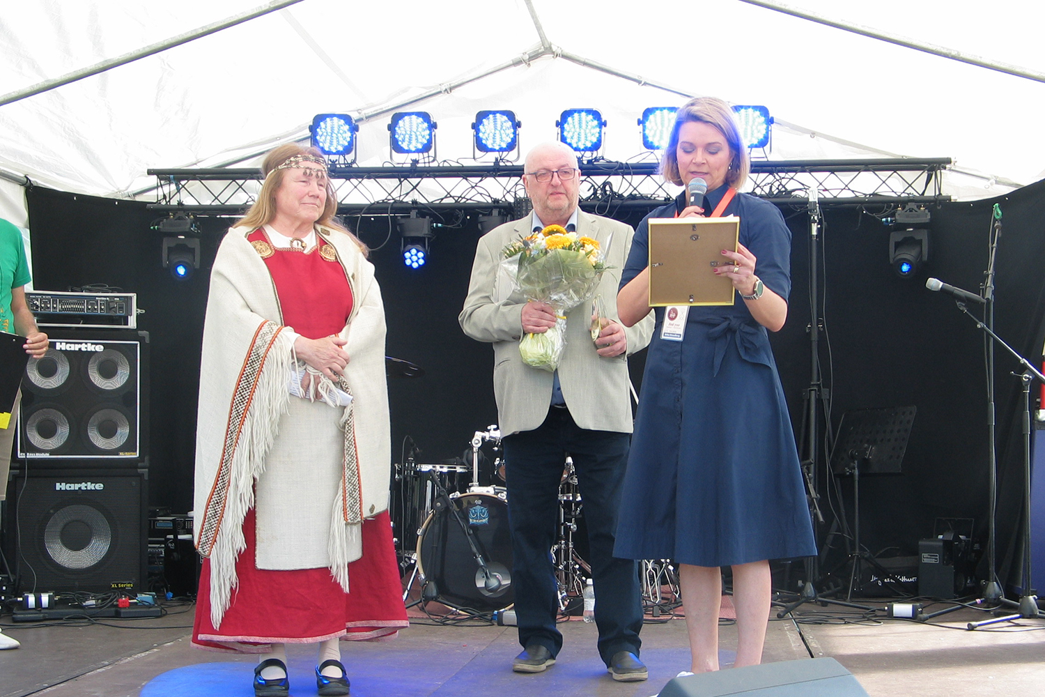 Paula Wilsson, Kalevi kallonen, Erika Stranberg
