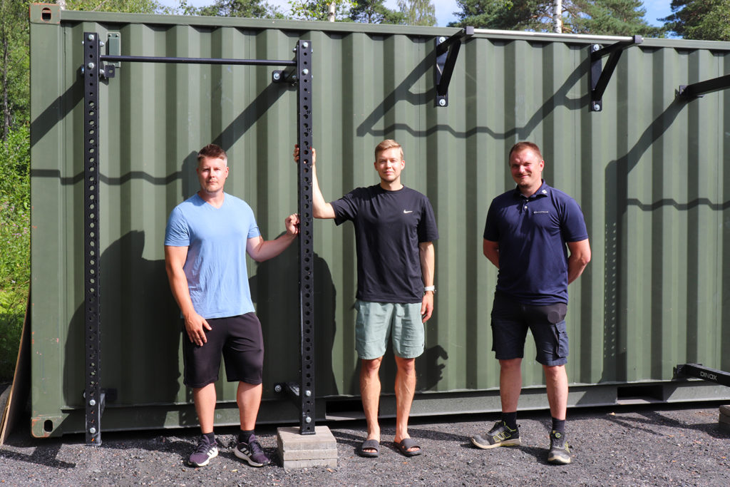 Joakim Aho, Janne Kinnunen och Otto Poutanen