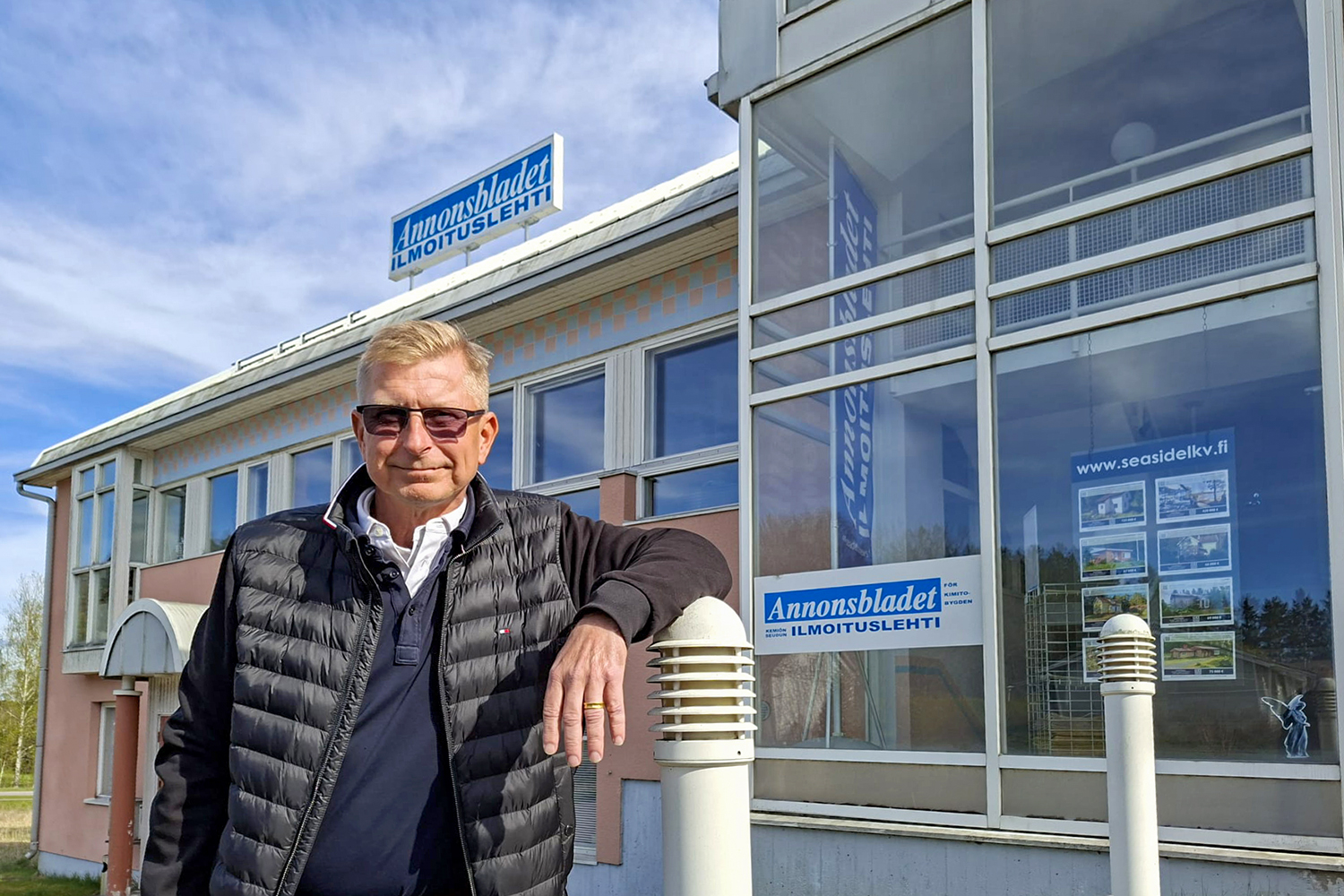 Michael Nurmi tror p&aring; en bra framtid f&ouml;r Kimito&ouml;n.